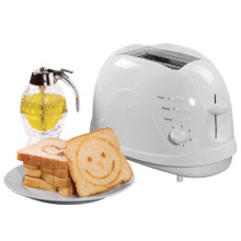 2 Slice Toaster mit abnehmbaren Logo Braten Platte